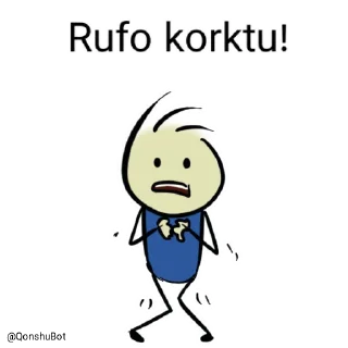 😰 emoji Rufo @Qonshubot Telegram sticker 15 of 31