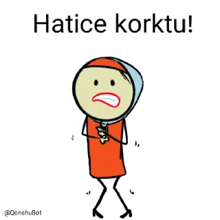 😰 emoji Hatice @Qonshubot Telegram sticker 15 of 32