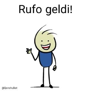 ✋️ emoji Rufo @Qonshubot Telegram sticker 1 of 31