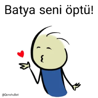 💋 emoji Batya @Qonshubot Telegram sticker 19 of 31