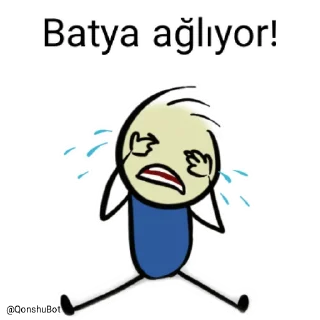 😭 emoji Batya @Qonshubot Telegram sticker 14 of 31