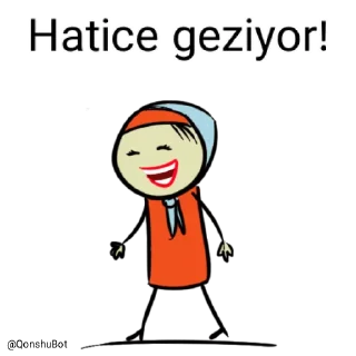 🚶‍♂️ emoji Hatice @Qonshubot Telegram sticker 10 of 32