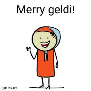 Sticker from Merry @Qonshubot