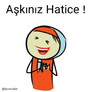 ❤️ emoji Hatice @Qonshubot Telegram sticker 7 of 32