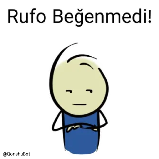 👎 emoji Rufo @Qonshubot Telegram sticker 21 of 31