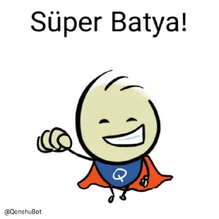 😎 emoji Batya @Qonshubot Telegram sticker 6 of 31