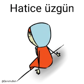 😓 emoji Hatice @Qonshubot Telegram sticker 11 of 32