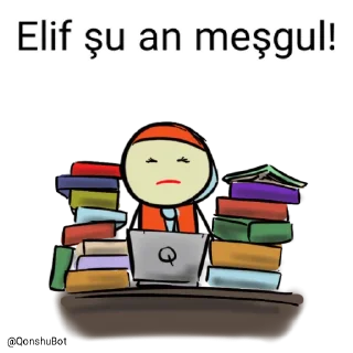 😖 emoji Elif @Qonshubot Telegram sticker 24 of 31