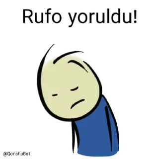 😣 emoji Rufo @Qonshubot Telegram sticker 9 of 31