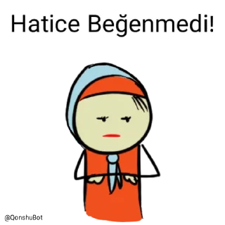 👎 emoji Hatice @Qonshubot Telegram sticker 21 of 32