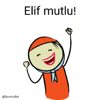😄 emoji Elif @Qonshubot Telegram sticker 12 of 31