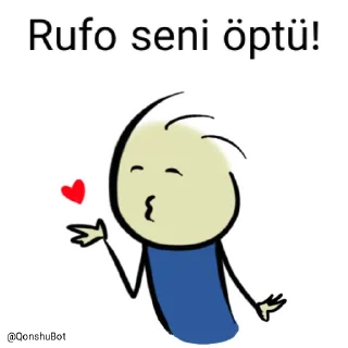 💋 emoji Rufo @Qonshubot Telegram sticker 19 of 31