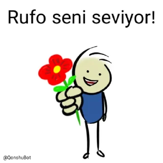 ❤️ emoji Rufo @Qonshubot Telegram sticker 8 of 31