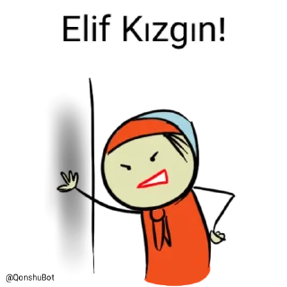 😡 emoji Elif @Qonshubot Telegram sticker 16 of 31