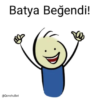 👍 emoji Batya @Qonshubot Telegram sticker 20 of 31
