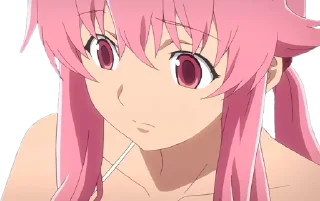 Sticker from Yuno Gasai @kamran_19