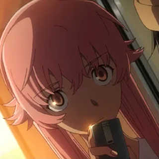 Sticker from yuno gasai @sssofii