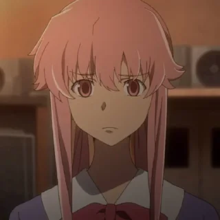 Sticker from Yuno Gasai @JustSomeBullshit