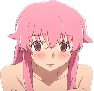 Sticker from Yuno Gasai @kamran_19