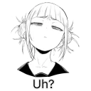 Sticker from Himiko toga