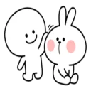 Sticker from Spoiled rabbit
