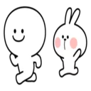 Sticker from Spoiled rabbit