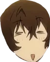 Sticker from Dazai