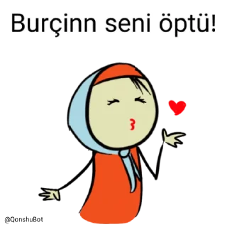 💋 emoji Burçinn @Qonshubot Telegram sticker 19 of 31