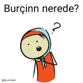 🤔 emoji Burçinn @Qonshubot Telegram sticker 5 of 31