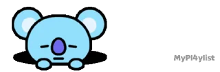 Sticker from BT21 @MyPl4ylist