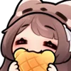 🤩 emoji ᑲr᥆ᥕᥒ᰻ᥱ ♡︎ @I1RRN Telegram sticker 12 of 72