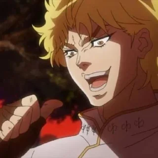 Sticker from JoJo's Bizarre Adventure