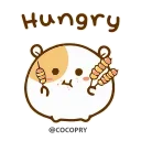 Sticker from Hamster Bean 🐹@MochaStickers