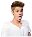 Sticker from Justin Bieber