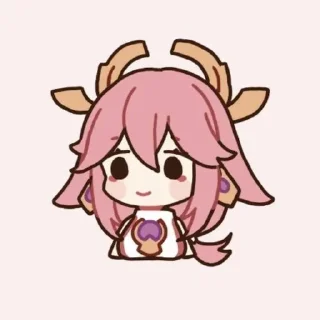 Sticker from Яэ Мико