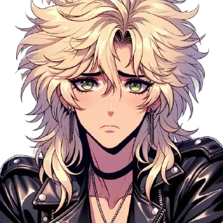 Sticker from Dagim's 80's Glam Pack
