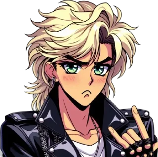 Sticker from Dagim's 80's Glam Pack
