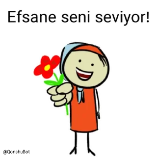 ❤️ emoji Efsane @Qonshubot Telegram sticker 8 of 31