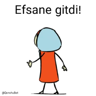 ✋️ emoji Efsane @Qonshubot Telegram sticker 2 of 31