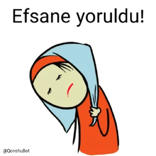 😣 emoji Efsane @Qonshubot Telegram sticker 9 of 31