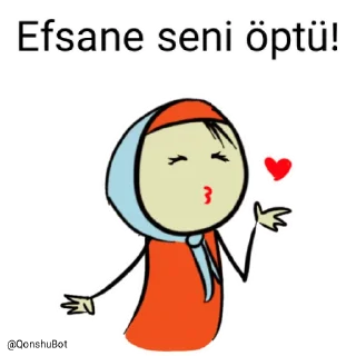 💋 emoji Efsane @Qonshubot Telegram sticker 19 of 31