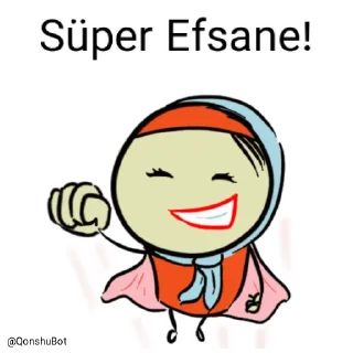 😎 emoji Efsane @Qonshubot Telegram sticker 6 of 31