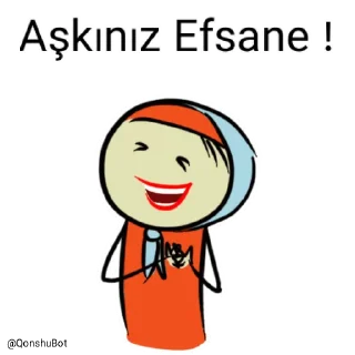 ❤️ emoji Efsane @Qonshubot Telegram sticker 7 of 31