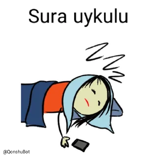 😴 emoji Sura @Qonshubot Telegram sticker 17 of 31