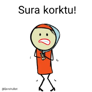 😰 emoji Sura @Qonshubot Telegram sticker 15 of 31