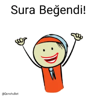 👍 emoji Sura @Qonshubot Telegram sticker 20 of 31