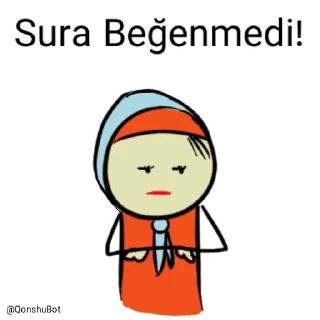 👎 emoji Sura @Qonshubot Telegram sticker 21 of 31