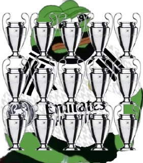 🏆 emoji Real Madrid 2024/25 by ⚪️[ @PepeAlireza ]⚪️ Telegram sticker 11 of 116