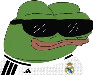 🕶 emoji Real Madrid 2024/25 by ⚪️[ @PepeAlireza ]⚪️ Telegram sticker 20 of 116
