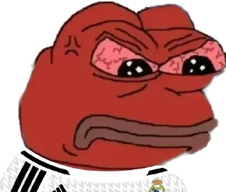 😡 emoji Real Madrid 2024/25 by ⚪️[ @PepeAlireza ]⚪️ Telegram sticker 17 of 116